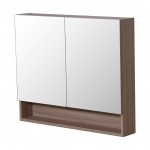 Stella Oak PVC 900 Mirror Cabinet
